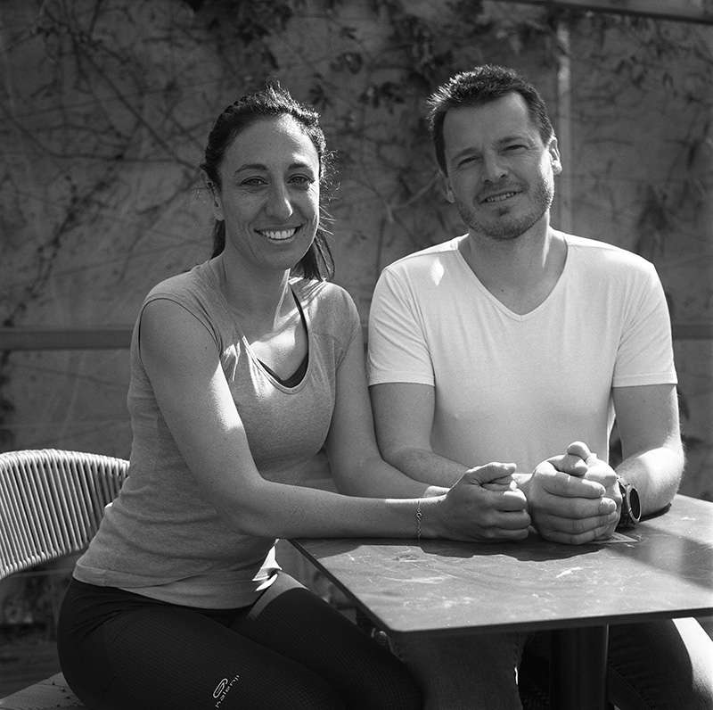 Emilie et Pierre, le couple aux commandes du Bistro (Photo argentique)