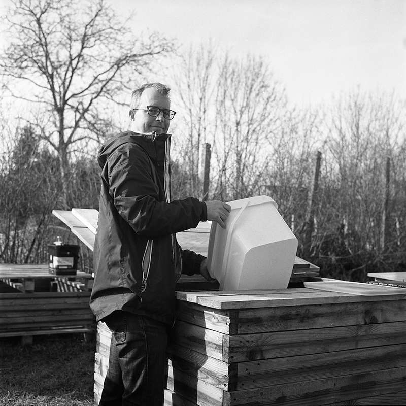 Composter ses biodéchets, un geste simple pour réduire le volume de nos poubelles (Photo argentique)