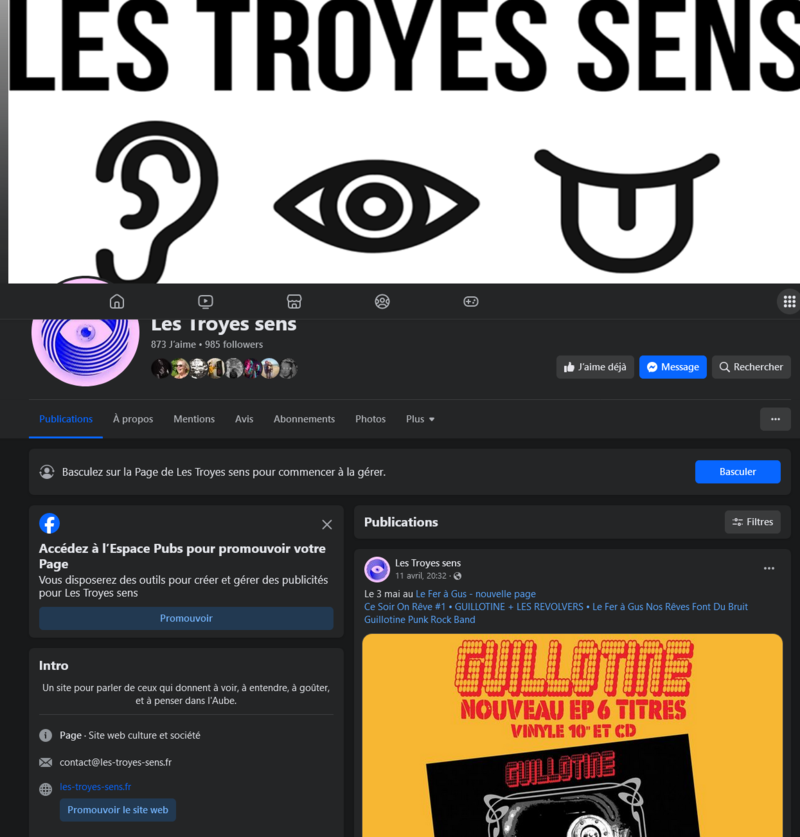 Une sélection d'événements et de sorties...